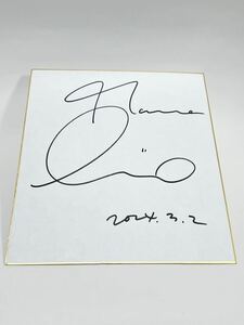 Art hand Auction ◆Dated◆Female professional golfer◆Hana Lee◆Hana Lee◆Autographed colored paper◆Shipping fee: 230 yen◆Bonus included◆Women's professional golf◆Rihana◆JLPGA◆Hana Lee◆, By sport, golf, others