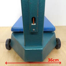 【よろづ屋】札幌ドーム周辺引取り限定：タナカ TANAKA D696-4号 体重計 10kg～100kg 自動台はかり 台車 銭湯 昭和レトロ雑貨(M0423)_画像9