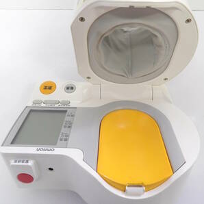 【よろづ屋】オムロン デジタル自動血圧計 上腕式 OMRON HEM-1000 スポットアーム ACアダプターあり 取扱説明書あり 血圧測定(T0420-80)の画像2