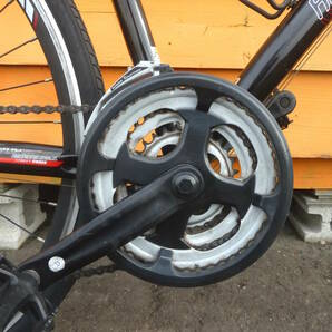 【よろづ屋】札幌ドーム周辺引取り限定：アメリカンイーグル クロスバイク AE CROSS 7018S 700×28C 18段変速 AMERICAN EAGLE ブラックの画像7