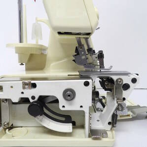 【よろづ屋】ジューキ オーバーロックミシン JUKI MO-512 2本糸 フットコントローラーあり 取扱説明書あり かがり縫い(M0424-100)の画像6