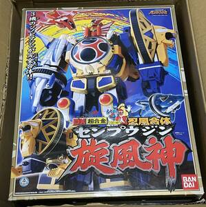  Junk Bandai Ninpu Sentai Hurricanger DX Chogokin . способ . body . способ бог sempu Gin 