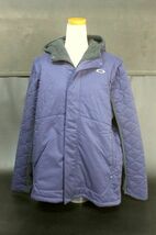 OAKLEY オークリー メンズ 2wayスリーブ 中綿ジャケット パデッドベスト 裏ボア FOA402870/UNEVEN PUFF JACKET 3.0 ネイビー サイズM★_画像1