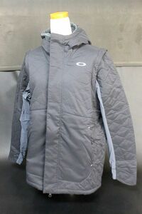 OAKLEY オークリー メンズ 2wayスリーブ 中綿ジャケット パデッドベスト 裏ボア FOA402870/UNEVEN PUFF JACKET 3.0 ブラック サイズXXL★