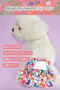 犬用　オシャレ　サニタリーパンツ　パンツ　洗い替え　３枚セット　XLサイズ　おむつ　オムツ　マナーパンツ