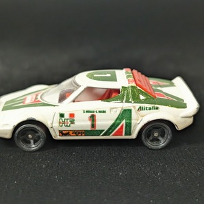 464 tomica LANCIA STRATOS HF ランチア ストラトス NO.F27 S=1/57 ミニカー トミカ ジャンクの画像2