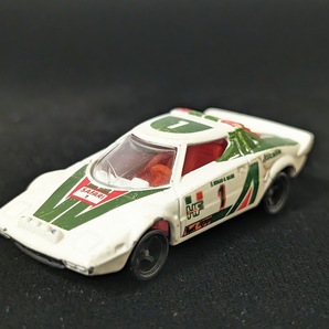 464 tomica LANCIA STRATOS HF ランチア ストラトス NO.F27 S=1/57 ミニカー トミカ ジャンクの画像1