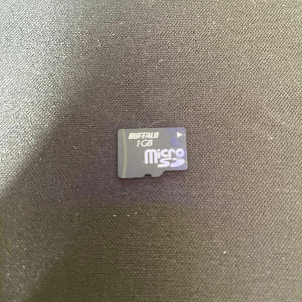 バッファロー microSD 1GB フォーマット済み