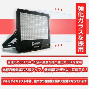 GOODGOODS LED投光器 スポットライト 200w 屋外 屋外照明 昼光色 投光器 薄型 防水 屋外照明 昼光色 送料無料 LDJ-200K