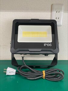 1円～展示品 LED投光器 60W LED作業灯 アウトドアライト 5000K 10200lm 昼白色 新仕様 IP66 防水 屋外用 取付簡単 高輝度 放熱 通気弁