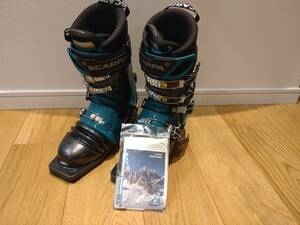  Scarpa SCARPA T1 25cm 75mm Telemark ski boots current model 