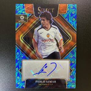 2022-23 Panini Select La Liga Pablo Aimar Auto Peacock SSP Case Hit 直筆サインカード パブロ・アイマールの画像1