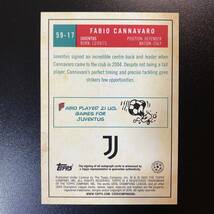 2022-23 Topps Chrome UCC Fabio Cannavaro Auto 1959 Juventus 直筆サインカード ファビオ・カンナヴァーロ_画像2