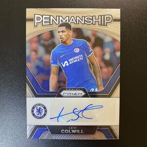 2023-24 Panini Prizm EPL Levi Colwill Penmanship Auto Chelsea 直筆サインカード リーヴァイ・コルウィル