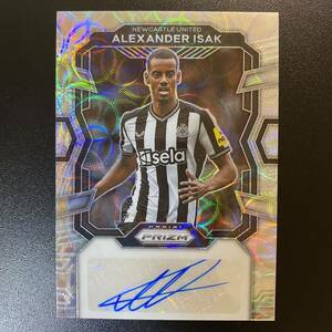 2023-24 Panini Prizm EPL Alexander Isak Choice Auto Newcastle United 直筆サインカード アレクサンデル・イサク