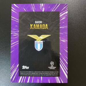 2023-24 Topps Gold UEFA Daichi Kamada /25 Lazio 鎌田大地の画像2
