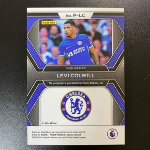 2023-24 Panini Prizm EPL Breakaway Levi Colwill Penmanship Auto Chelsea 直筆サインカード リーヴァイ・コルウィルの画像2