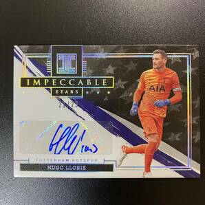 2021-22 Panini Impeccable Hugo Lloris Impeccable Stars Auto /25 Tottenham Hotspur 直筆サインカード ウーゴ・ロリスの画像1