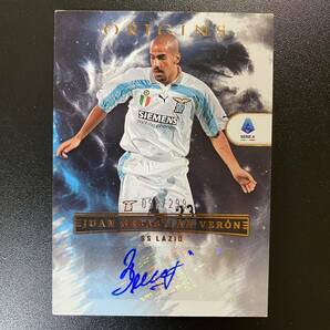 2022-23 Panini Chronicles Origins Juan Sebastian Veron Auto /299 直筆サインカード フアン・セバスティアン・ベロンの画像1