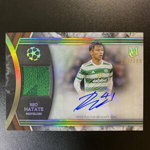 Reo Hatate /299 Auto 2022-23 Topps Museum Celtic Autograph 直筆サインカード 旗手怜央 