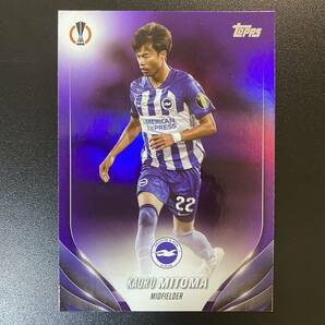 Kaoru Mitoma 2023-24 Topps UEFA Club Competition Brighton 三笘薫 /299の画像1