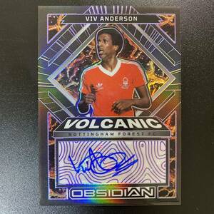 2022-23 Panini Obsidian Volcanic Auto Viv Anderson /50 直筆サインカード ヴィヴ・アンダーソン