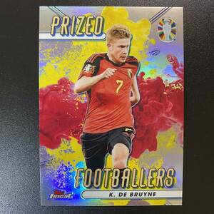 2023-24 Topps Finest Euro Kevin De Bruyne Prized Footballers Yellow Red Fusion Case Hit SSP(1:283) ケヴィン・デ・ブライネ