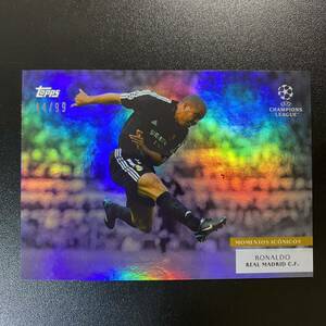 2023-24 Topps Simplicidad UEFA Club Ronaldo Real Madrid /99 ロナウド