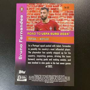 2023-24 Topps Finest Road To UEFA Euro Cup The Man Bruno Fernandes SSP Case Hit ブルーノ・フェルナンデスの画像2