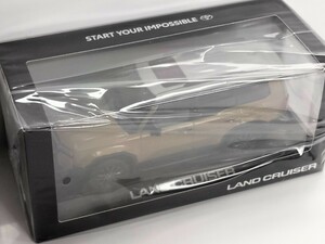 未開封 トヨタ 1/30 カラーサンプル ミニカー 色見本 モデルカー 新型ランクル250 ランドクルーザー ディーラー ⑥2ZC サンド ライトグレー