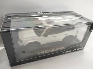 未開封 トヨタ 1/30 カラーサンプル ミニカー 色見本 新型ランクル250 ランドクルーザー ディーラー 白②089 プラチナホワイトパールマイカ