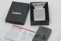 ☆新品・未使用☆　Zippo　ジッポー　HAPPY CAMPER　ハッピーキャンパー　グリーンマット　Z221-104598　ライター_画像10