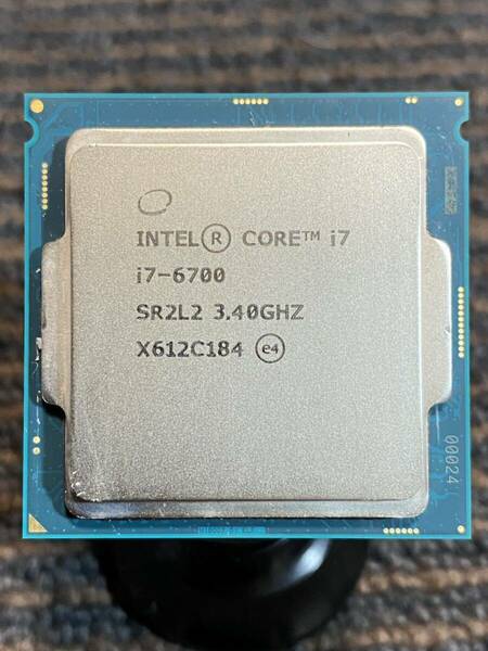 Intel Core i7 6700 動作確認済 0403-03