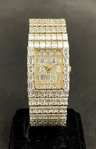 【中古】Vacheron Constantin/ ヴァシュロン・コンスタンタン　 ロードキャラ　25711/723 ダイヤモンド　18KYG　手巻き #HK9480