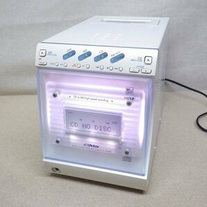 Kコま9957 ジャンク品 Victor/ビクター CD・MDコンポ UX-A70MD 本体のみ 音響機器 オーディオ機器 1円スタートの画像1