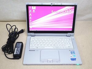 Kケま9909 Panasonic タッチパネル搭載 11.6インチ ノートPC CF-AX2 Win8/Core i5-3317U@1.7GHz/メモリ4GB/SSD128GB パソコン 本体