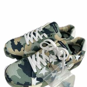 ★パーリーゲイツ　ゴルフシューズ CAMO×ロゴ ローカット MENS / 053-2192501★26.5cm