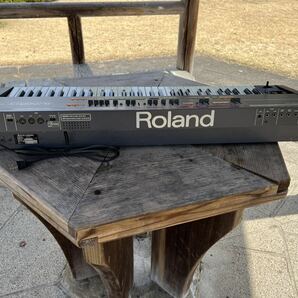 名機【Roland ローランド JUNO-106】アナログシンセサイザー ポリフォニックシンセサイザー テクノ系 ビンテージ楽器の画像7