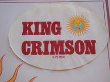 KING CRIMSON/LARKS’ TONGUES IN ASPIC/UK・Orig/最初回インナー・希少ハイパーステッカー/マザー両１・スタンパー両１桁　美ジャケ＋美盤_画像3