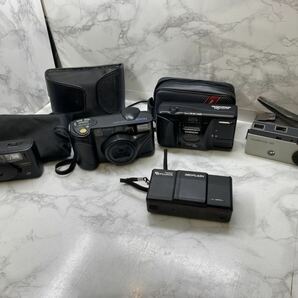 X3055【自宅保管品】ジャンクフィルムカメラ5台セット KODAK ADVANTiX 2100AUTO/Konica Z-up 28W/CHINON AUTO GL/YASHICA-16/FUJICA 380の画像1