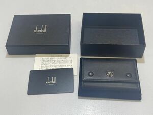 40192) DUNHILL ダンヒル キーケース L2XR51A REEVES (リーブス) ブラック 黒 レザー 保管品