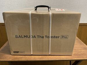 43969【自宅保管品】☆新品・未開封品☆ BALMUDA The Toaster Pro K05A-SE スチームトースター ブラック バルミューダ 家電