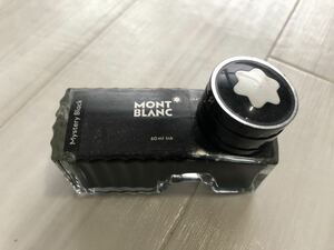 44395 Montblanc ink bin 60ml MONTBLANC mystery black fountain pen 