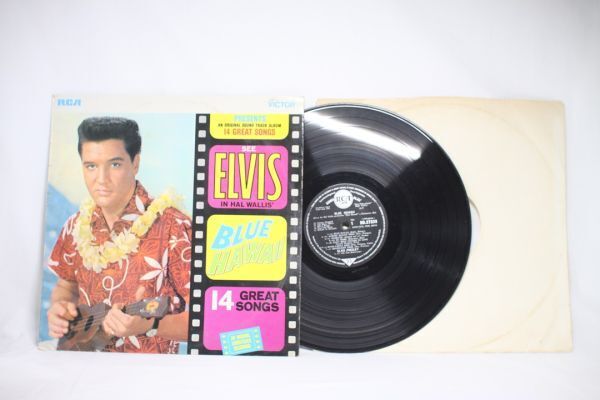 Elvis Presley Blue Hawaii UK(英 GB)盤 LP MONO RD 27238 ブルーハワイ