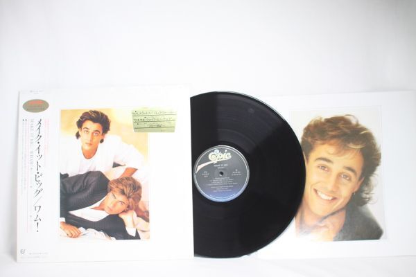 Wham! Make It Big 日本盤 LP STEREO ジャケット歌詞カード付 ワム メイク・イット・ビッグ