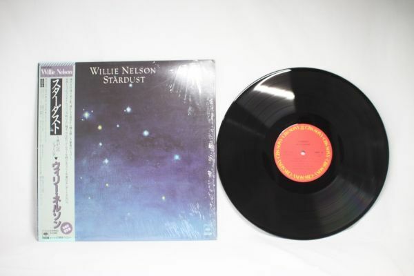 Willie Nelson Stardust 日本版 STEREO ジャケット帯付 25AP 2741