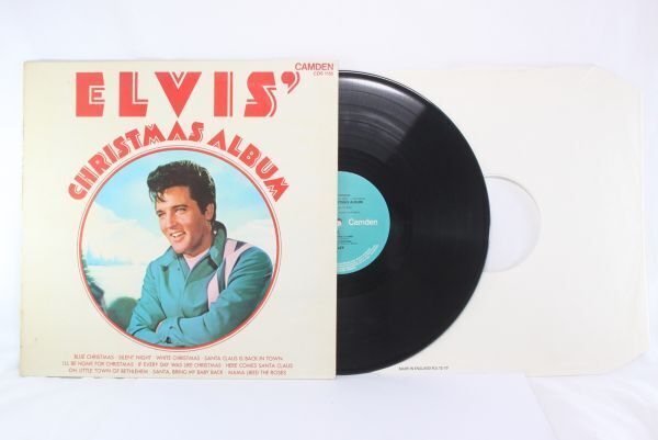 Elvis Presley Elvis' Christmas Album UK(英 GB)盤 LP CDS1155 STEREO ジャケット、インナースリーブ付 エルヴィス クリスマスアルバム