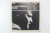 Elvis Presley Let's Be Friends UK版 INTS 1103 STEREO インナースリーブ無_画像3