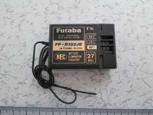  Futaba FP-R102JE AM 27M receiver operation verification ending secondhand goods 3