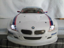 タミヤ　BMW　LED ボディ キズあり TT01 TT02 ドリフト ツーリング 走行少ない 1/10 ラジコン 画像で確認ください 中古_画像1